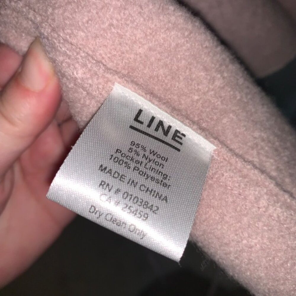 Line the Label Mara 'Meghan Markle' Coat in Blush S - Picture 8 of 13